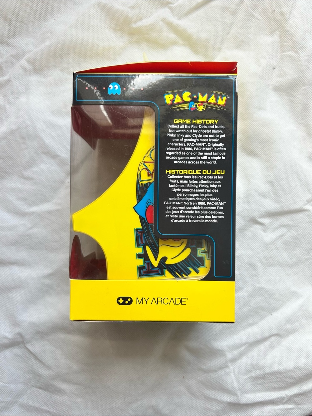 Arcade Pac-Man Mini Micro Player - Yellow - Picture 4 of 6